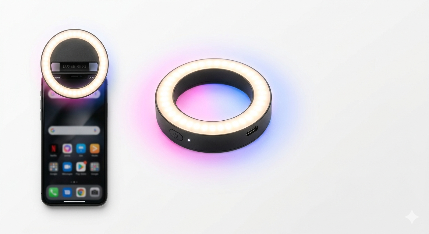 LED Selfie Clip Light