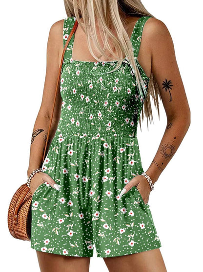 PocketBloom™ Smocked Romper