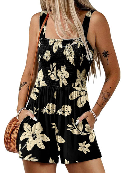 PocketBloom™ Smocked Romper