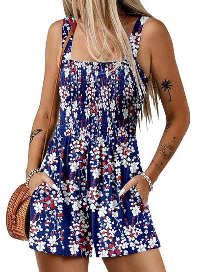 PocketBloom™ Smocked Romper