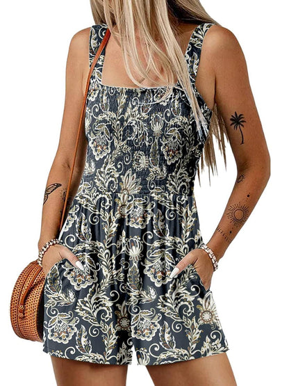 PocketBloom™ Smocked Romper