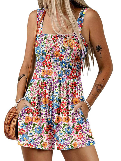 PocketBloom™ Smocked Romper