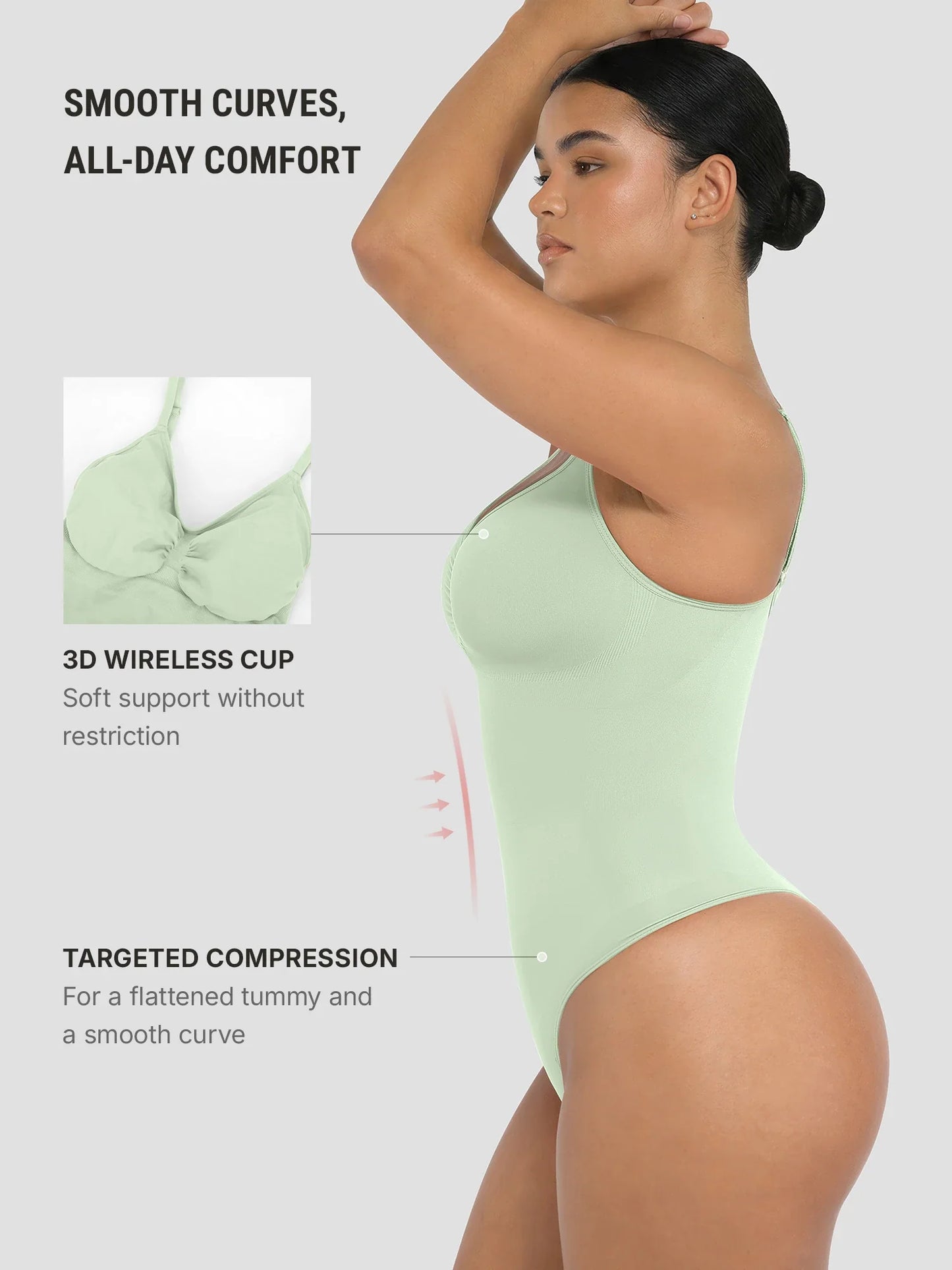 Snatched Waist Seamless Bodysuit