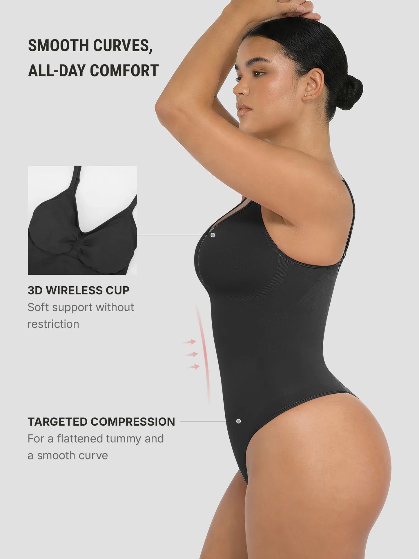 Snatched Waist Seamless Bodysuit