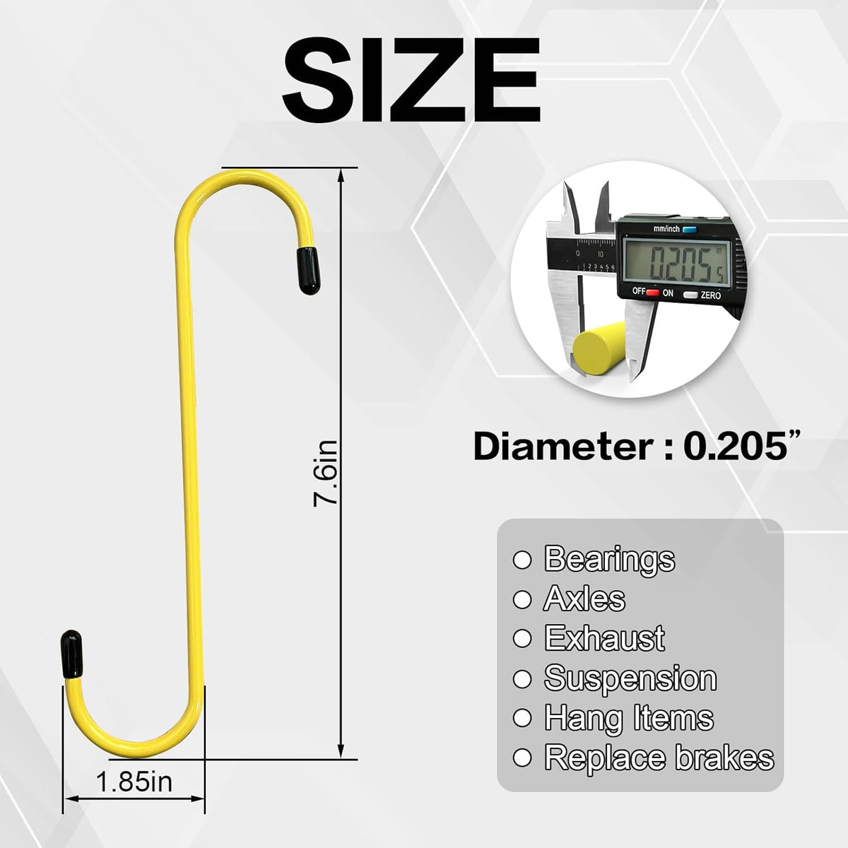 BrakeSaver Caliper Hooks