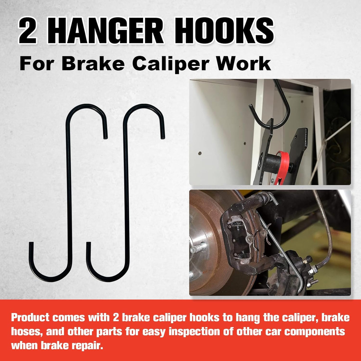 BrakeSaver Caliper Hooks