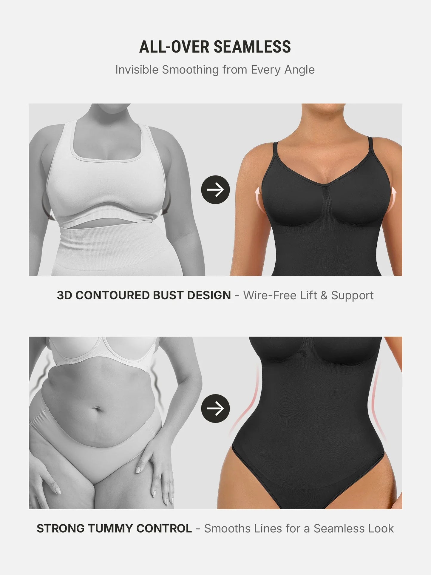 Snatched Waist Seamless Bodysuit