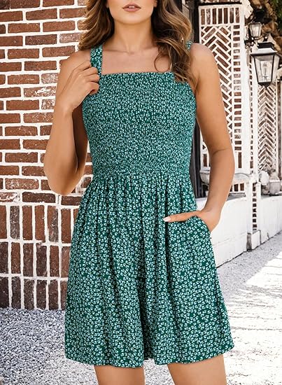 PocketBloom™ Smocked Romper