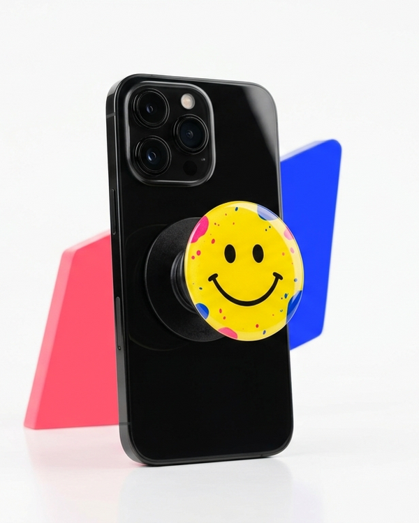 Smiley Phone Grip