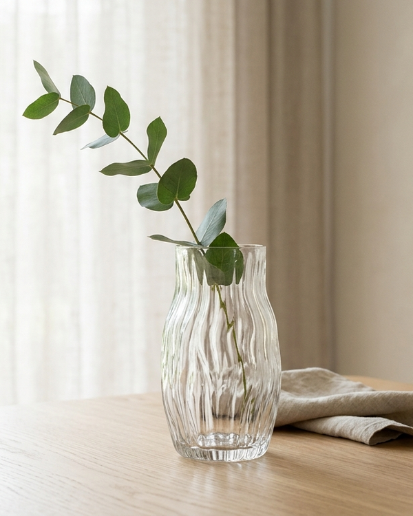 Ripple Glass Vase