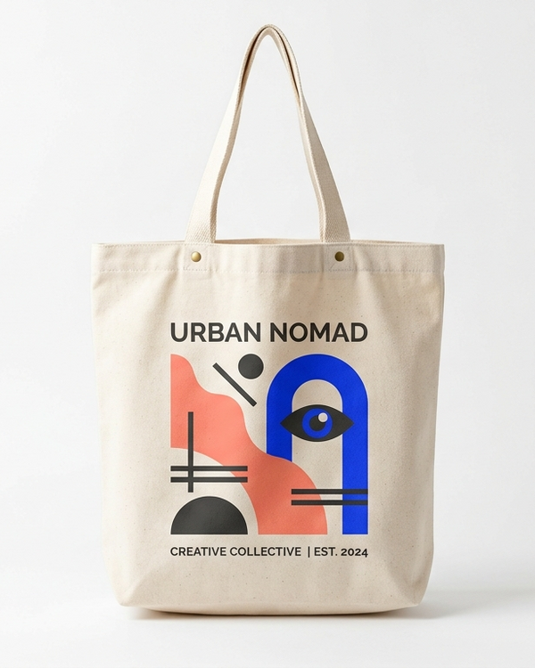 Trendy Canvas Tote Bag
