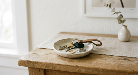 Minimal Ceramic Trinket Dish