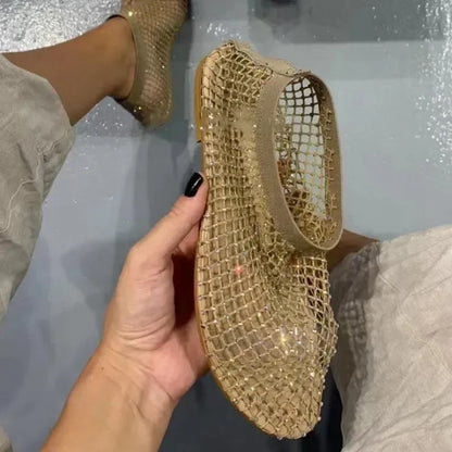 SparkleStep™ Rhinestone Flats