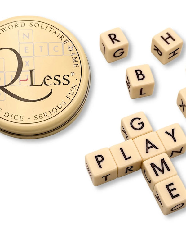 Q-Less – The Original Crossword Solitaire Game